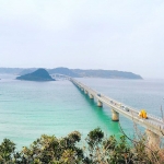 【Instagram より　osanpo_sukisukiさん/山口・角島大橋】 The nesrest location to heaven. #tsunoshima #beach #yamaguchi #角島 #角島大橋 #かわいい旅
